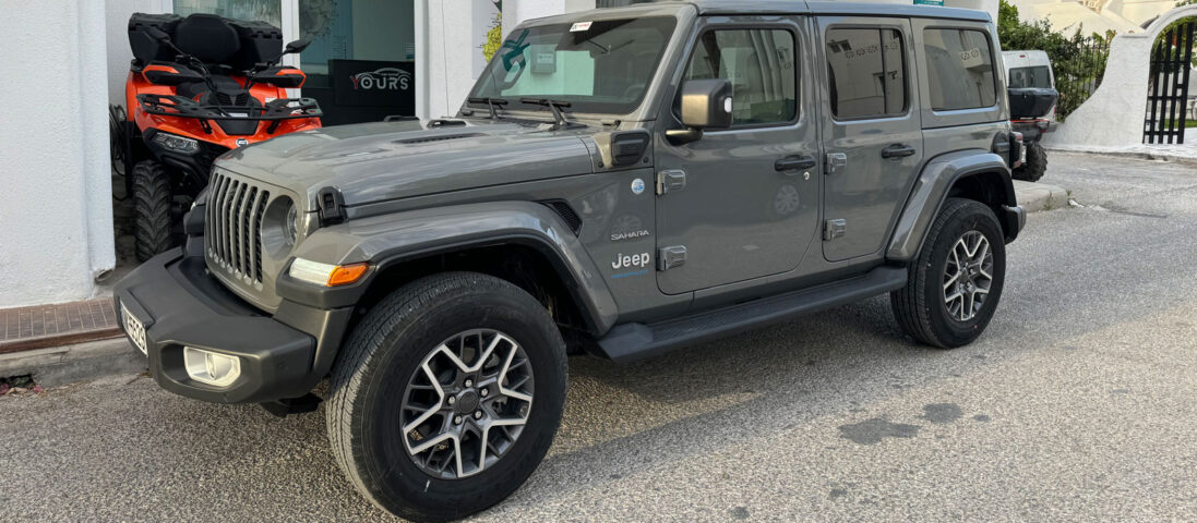 Explore Paros in Style – Rent a Jeep Wrangler from DK Rentals